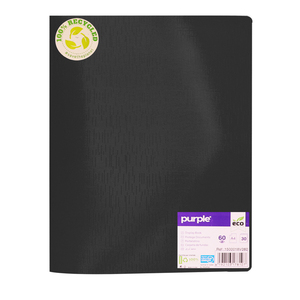 ECO-GREEN PROTEGE-DOCUMENTS RECYCLE NOIR 60 VUES