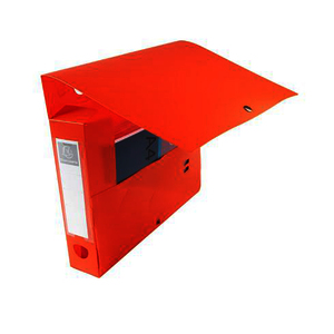 BOITE DE CLASSEMENT POLYPRO DOS 60 ROUGE