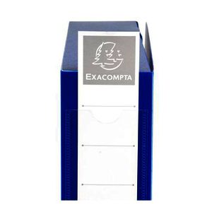 BOITE DE CLASSEMENT POLYPRO DOS 60 BLEU