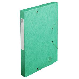 BOITE 24X32 CARTE + ETIQ  5/10E - DOS 25MM VERT