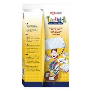 LOT DE 5 COUVRE LIVRES  POLYPRO 80µ