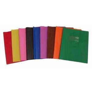 PROTEGE-CAHIER 17X22 OPAQ SUP  MARRON  22/00É