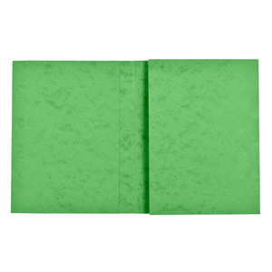 PROTÈGE-CAHIER CARTON 17X22 2 RABATS 225GR VERT