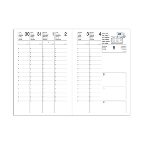 SEMAINIER 16X24CM SEPTEMBRE/SEPTEMBRE