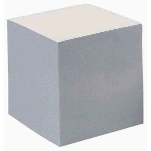 BLOC CUBE PAPIER BLANC 590F