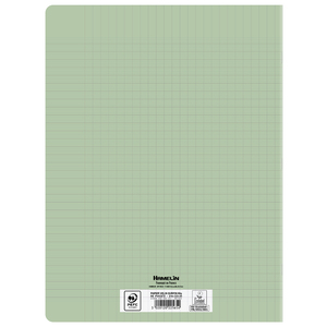 CAHIER PP 24X32 96P SÉYÈS VERT PASTEL