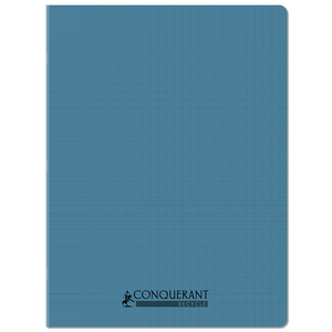 CAHIER PP RECYCLÉ 24X32 96P SÉYÈS BLEU