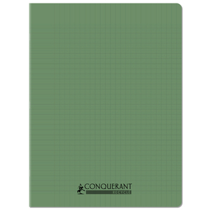 CAHIER PP RECYCLÉ 24X32 96P SÉYÈS VERT
