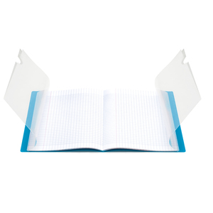 KOVERBOOK CAHIER 24X32 96P GDS CARREAUX BLEU 90G PIQURE