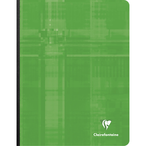 CAHIER 17X22 CLAIREFONTAINE 192P BROCHURE SÉYÈS 90G