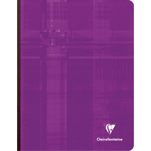 CAHIER 17X22 CLAIREFONTAINE 192P BROCHURE SÉYÈS 90G