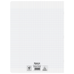 CAHIER 4 EN 1 POLYPRO 24X32 96P GDS CARREAUX