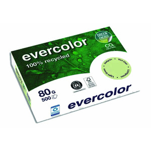 EVERCOLOR RECYCLÉ VERT A4 RAMETTE 500F 80G