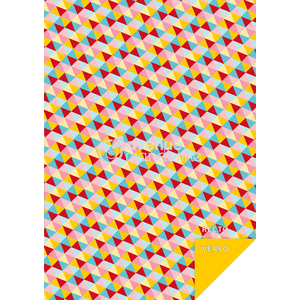 96F PAPIER IMPRIMES 21X29,7CM MOTIFS GEOMETRIQUES