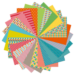 96F PAPIER IMPRIMES 21X29,7CM MOTIFS GEOMETRIQUES