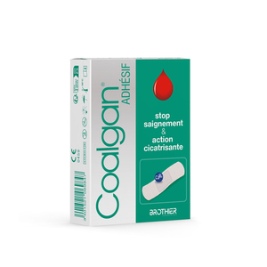 COALGAN 12 PANSEMENTS HÉMOSTATIQUES STÉRILES