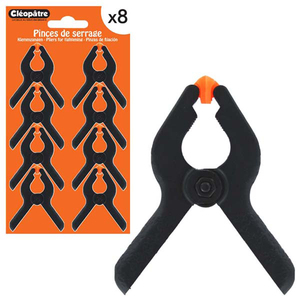8 PINCES DE SERRAGE 65MM