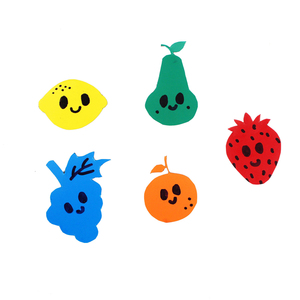 7 FEUILLES AIMANTÉES À DECOUPER A4 7 COLORIS ASSORTIS