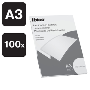 100 POCHETTES PLASTIFICATION A3 100µ ECONOMIQUE
