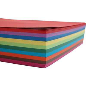250F CARTOLINE 120G 21X29,7CM ASSORTIES