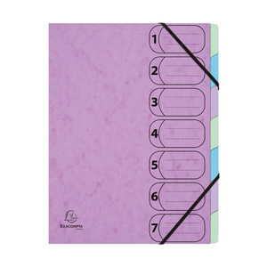 AQUAREL TRIEUR HARMONIKA 7 POSITIONS COLORIS PASTELS ASSORTIS