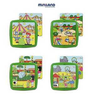 LOT DE 4 PUZZLES LOISIRS 36 pièces