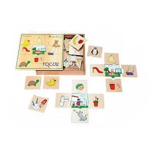 FOCUS - JEU D ASSOCIATION EN BOIS