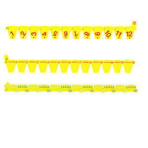 HORLOGE GEANTE MAGNETIQUE AVEC LIGNE NUMEROTEE