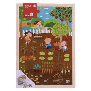 PUZZLE NIVEAUX LE JARDIN