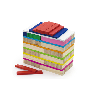 250 PLANCHETTES BOIS COLORIS NATURELS ET ASSORTIS