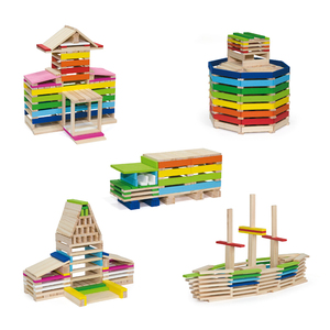 250 PLANCHETTES BOIS COLORIS NATURELS ET ASSORTIS