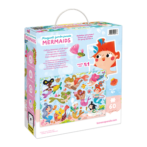 PUZZLE JUMBO LES SIRENES 60 PIECES
