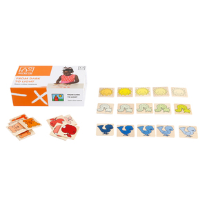 DU PLUS FONCE AU PLUS CLAIR