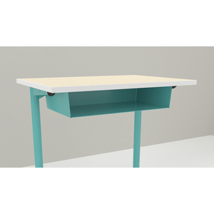 CASIER METAL A VISSER ROSE ANGLAIS