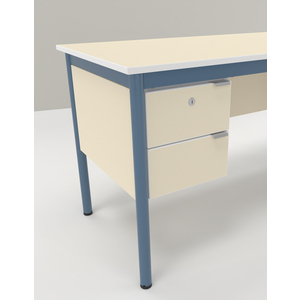 OPTION BUREAU DU PROFESSEUR - CAISSON 2 TIROIRS