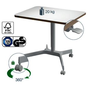 1 BUREAU ASSIS DEBOUT COMPACT MANUEL