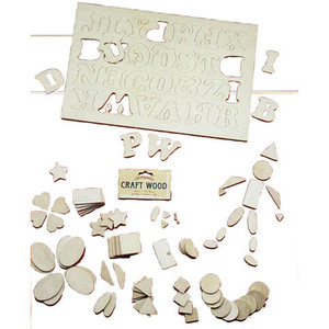 ALPHABET LETTRES EN BOIS 26 PIECES