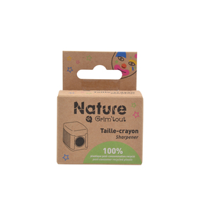 NATURE BY GRIM'TOUT TAILLE-CRAYONS RECYCLE