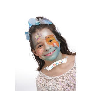 MAQUILLAGE A L'EAU GRIM TOUT GALET 20ML BLEU NACRÉ