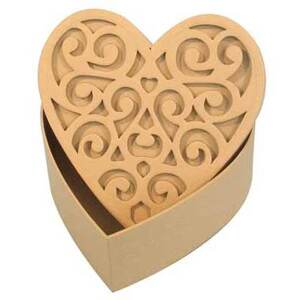 BOITE CARTON CUR COUVERCLE RELIEF 143X143X62MM