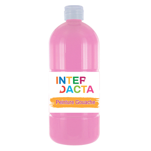 FLACON GOUACHE 1L COLORIS ROSE THYRIEN