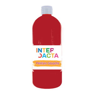 FLACON GOUACHE 1L COLORIS CARMIN