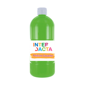 FLACON GOUACHE 1L COLORIS VERT PRINTEMPS