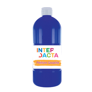 FLACON GOUACHE 1L COLORIS BLEU OUTREMER