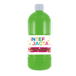 PEINTURE ACRYLIQUE FLACON 500 ML COLORIS VERT PRINTEMPS