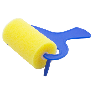 3 ROULEAUX A PEINDRE ERGONOMIQUE PLASTIQUE 70MM