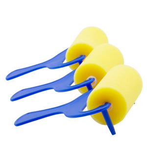 3 ROULEAUX A PEINDRE ERGONOMIQUE PLASTIQUE 70MM