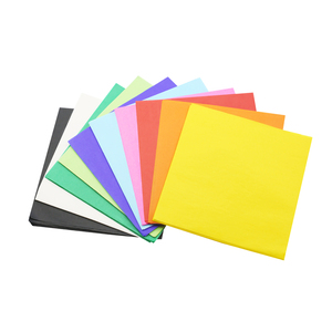 500F PAPIER DE SOIE 16X16CM COLORIS ASSORTIS