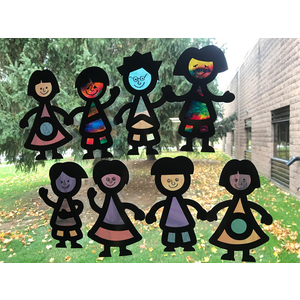 36 CADRES POUR PAPIER VITRAIL LES AMIS