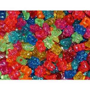PERLES PLASTIQUE PAILLETEES  250GR, PAPILLON,ÉTOILE,CUR,FLEURS